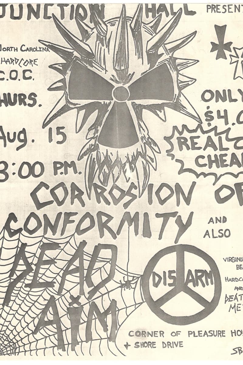 Dead Aim, Corrosion of Conformity, Disarm - at Junction Hall - Virginia Beach, VA
