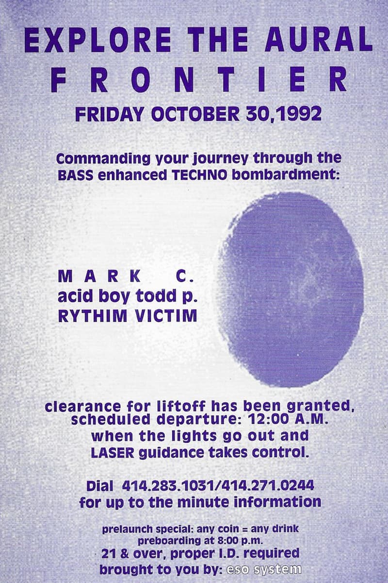 Rythim Victim, Mark C., acid boy todd p. - Oct 30, 1992