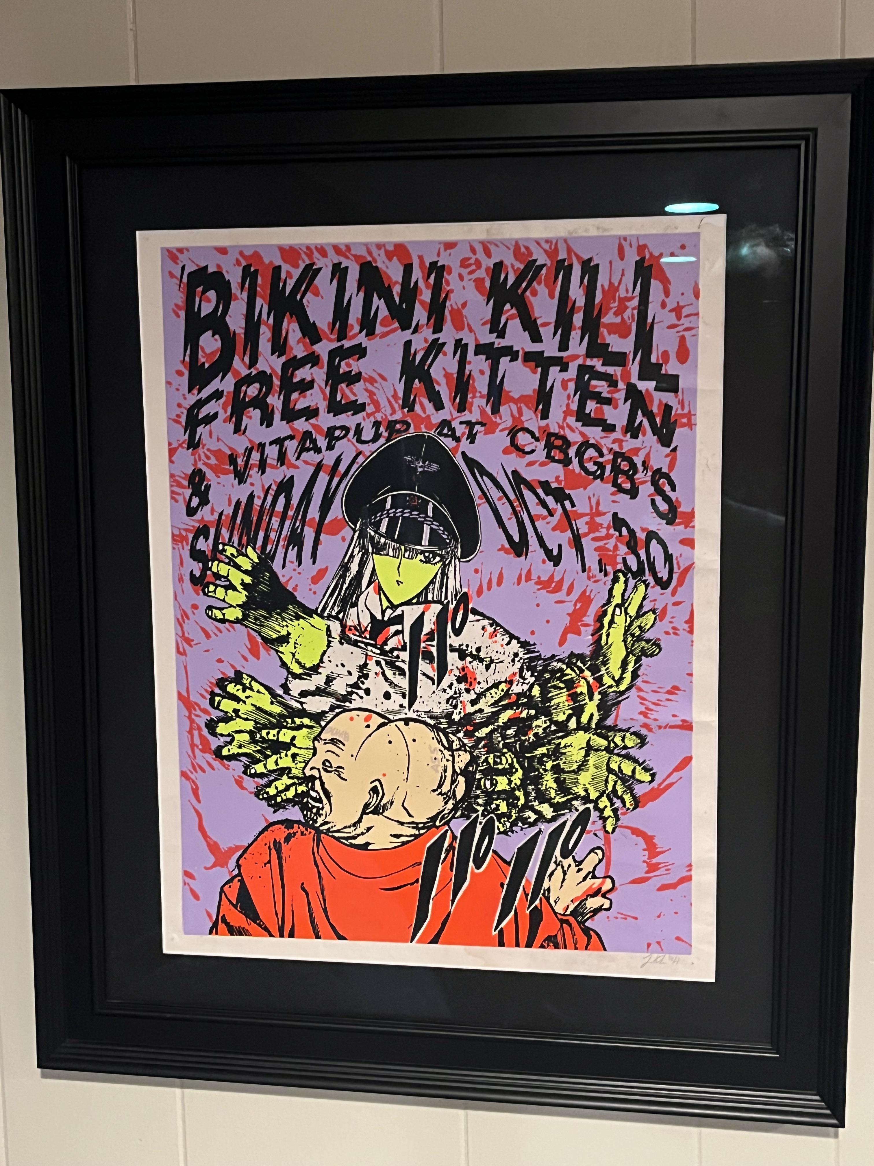 Bikini Kill, Free Kitten, Vitapup - at CBGB's - New York, NY