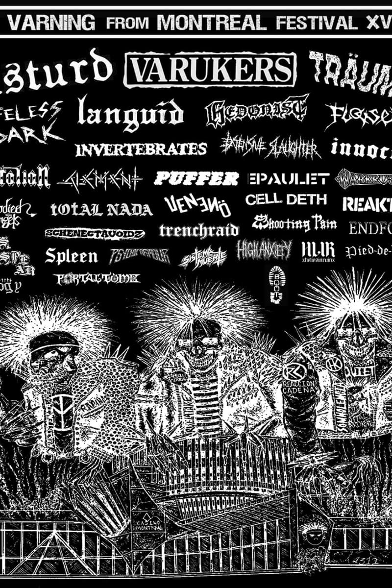 Extensive Slaughter, Epaulet, Spleen, Cell Deth, Quiet - Montreal