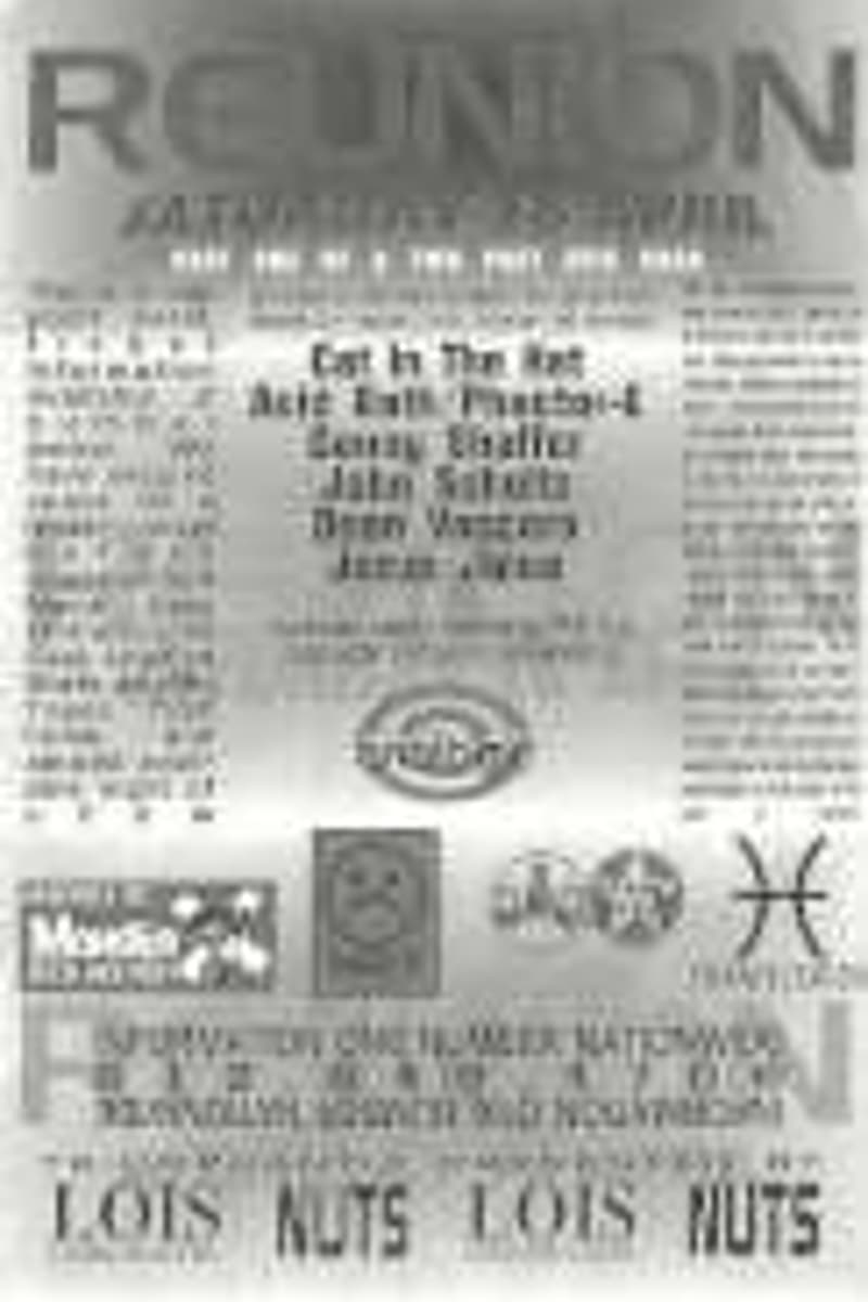 Sunny Shufflin, Jason Jones, Cat In The Hat, John Schultz, Bass Bath Phantom - at Reunion