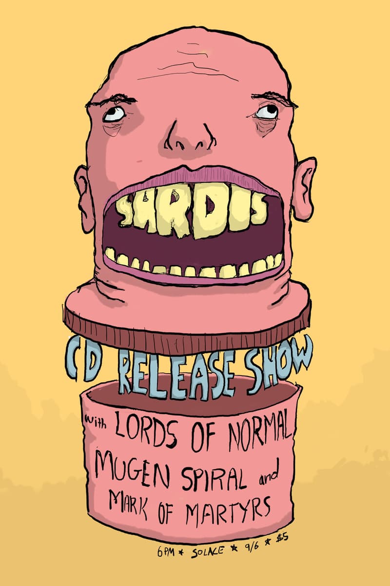 Sardos, Lords of Normal, Mark of Martyrs, Mugen Spiral - at Solace