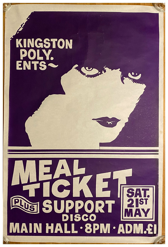 Meal Ticket - at Kingston Polytechnic (Main Hall) - Kingston - May 21, 1977