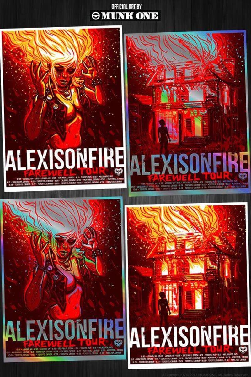Alexisonfire - Multiple cities including Toronto, Vancouver, Edmonton, Calgary, Montreal, Hamilton, London UK, São Paulo Brazil, Sydney Australia, Melbourne Australia, Canada, UK, Brazil, Australia