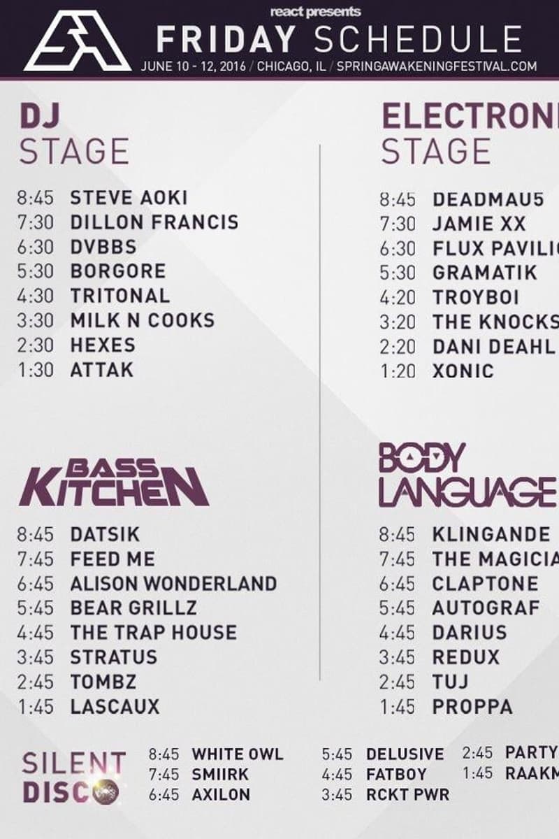 DVBBS, Steve Aoki, Dani Deahl, The Trap House, Hexes - Chicago, IL - Jun 10, 2016