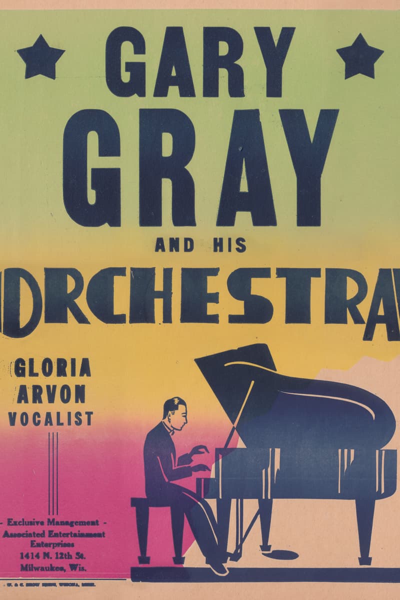 Gary Gray and His Orchestra, Gloria Arvon - Milwaukee, WI