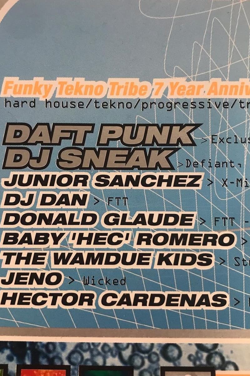 Donald Glaude, The Wamdue Kids, Daft Punk, Junior Sanchez, Jeno - Oct 23, 1999