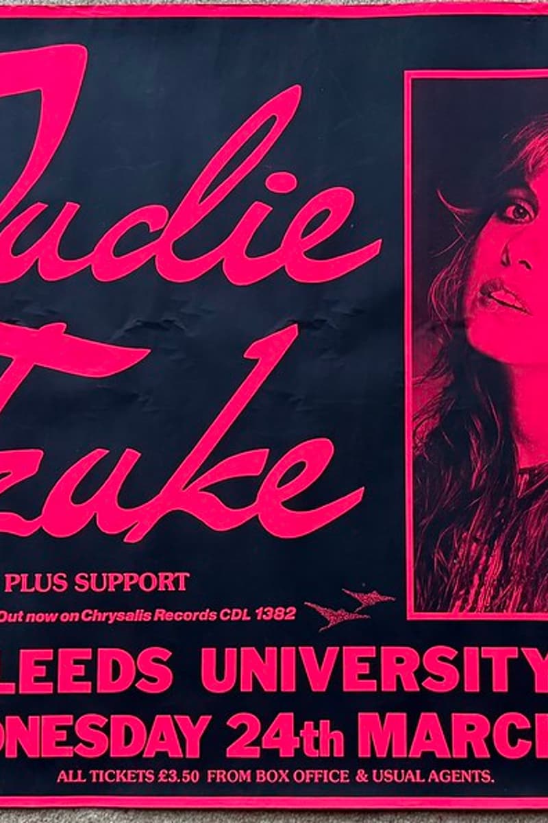 Judie Tzuke - at Leeds University - Leeds - Mar 24, 1982