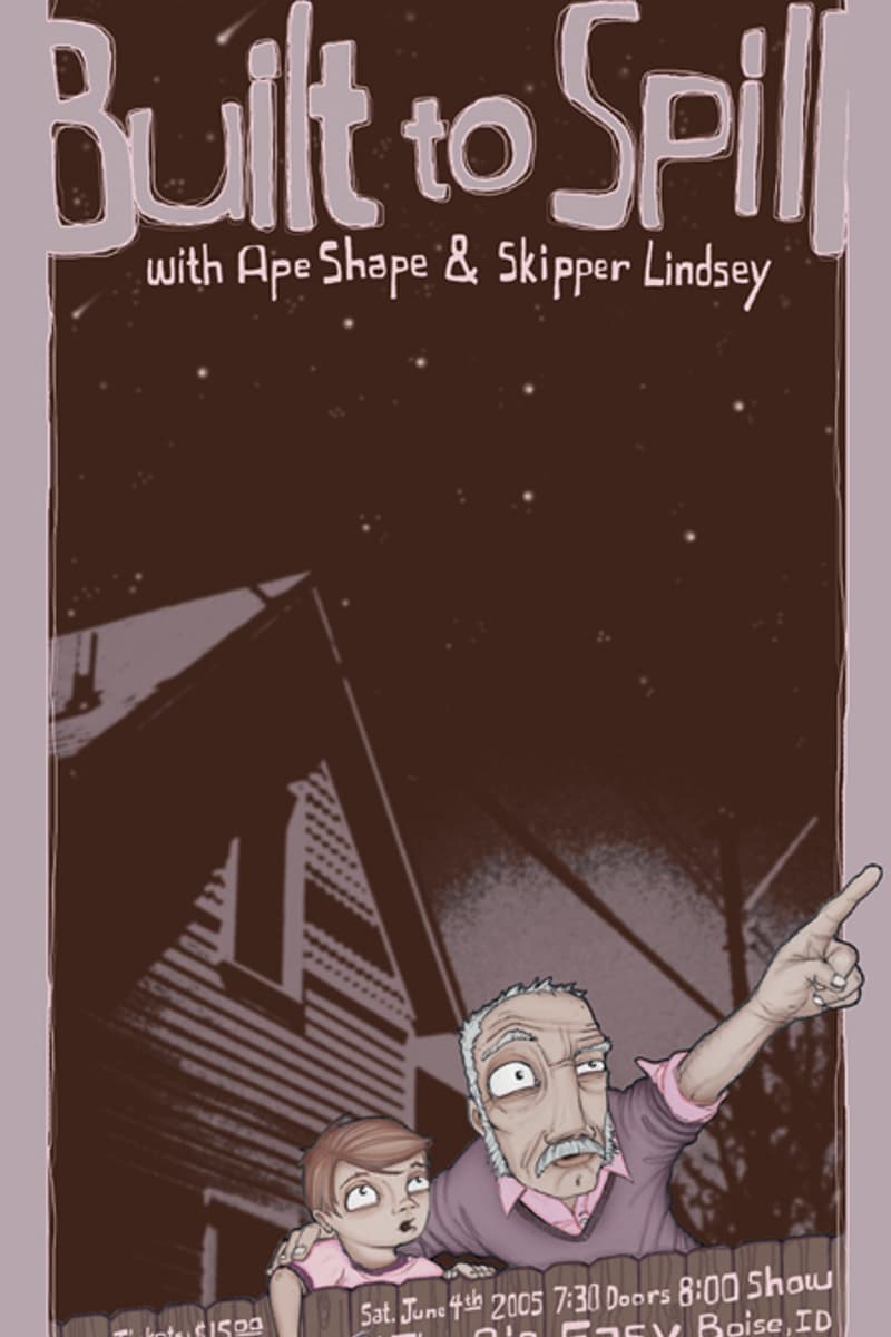 Ape Shape, Skipper Lindsey, Built to Spill - at The Big Easy - Boise, ID - Jun 4, 2005