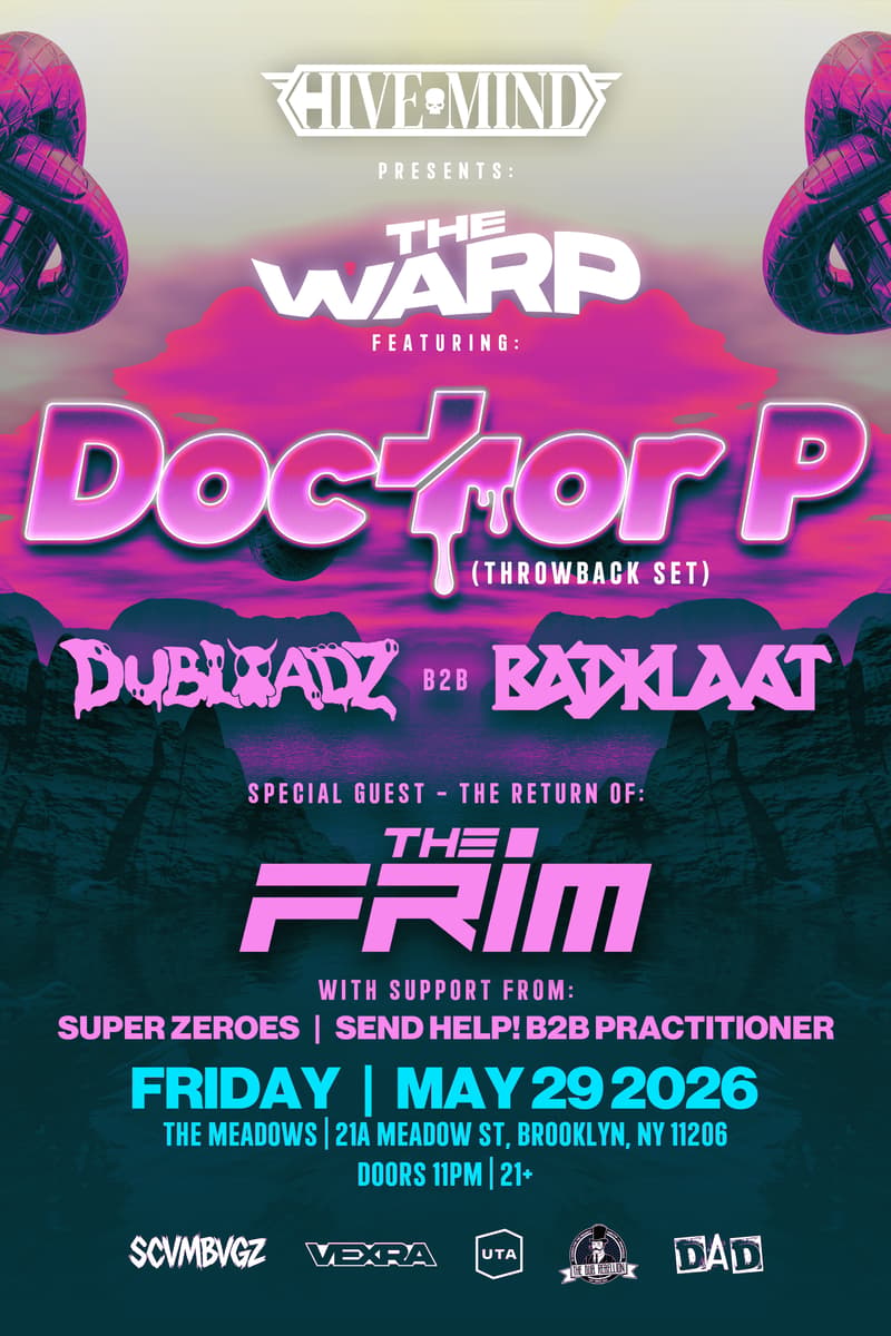 Doctor P, Dubloadz, Badklaat, The Frim, Super Zeroes - at The Meadows - Brooklyn, NY - May 29, 2026