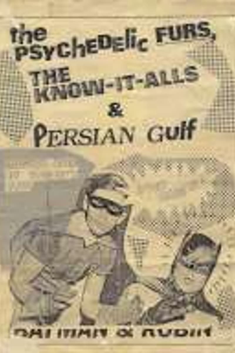 Persian Gulf, The Psychedelic Furs, The Know-It-Alls - at Dalton & Rudi