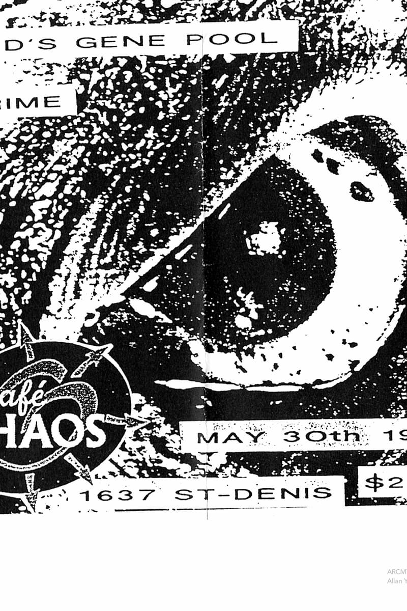 Grime, Todd's Gene Pool - at Café Chaos - Montreal - May 30, 1996
