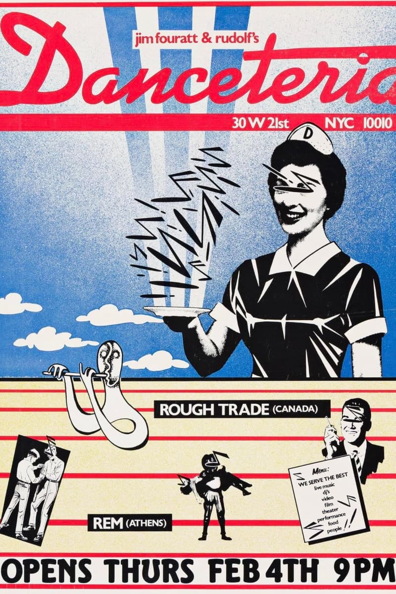 Rough Trade (Canada), REM (Athens) - at Danceteria - New York City, NY