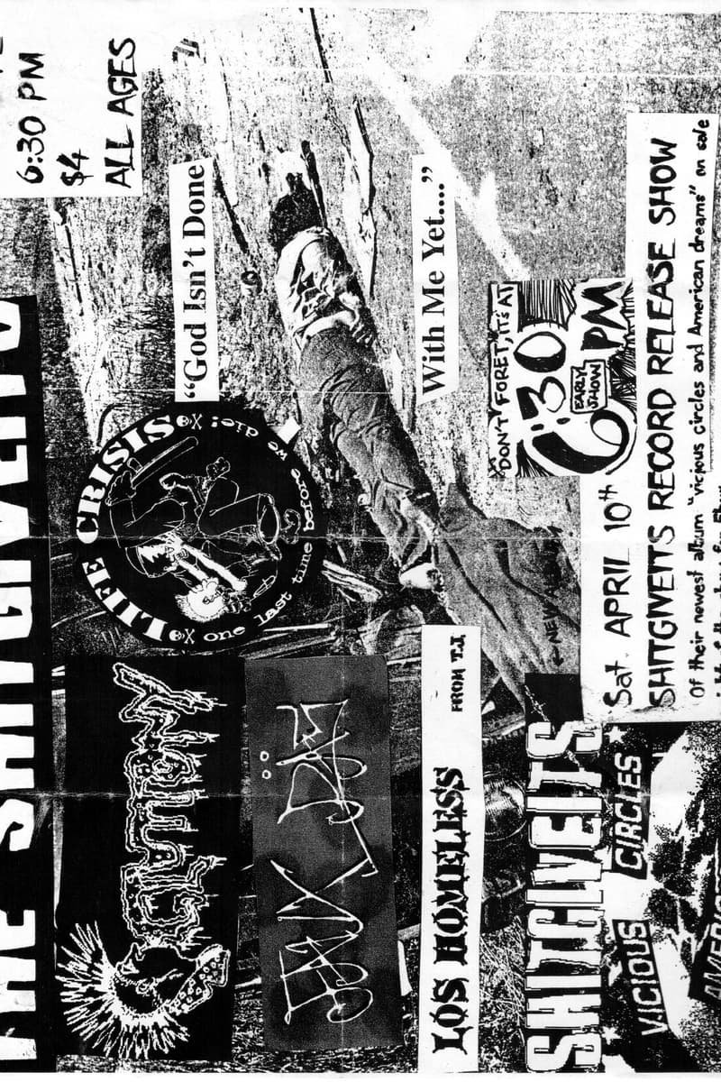 The Shitgiveits, Glutony, Los Homeless, Life Crisis - at Che Cafe