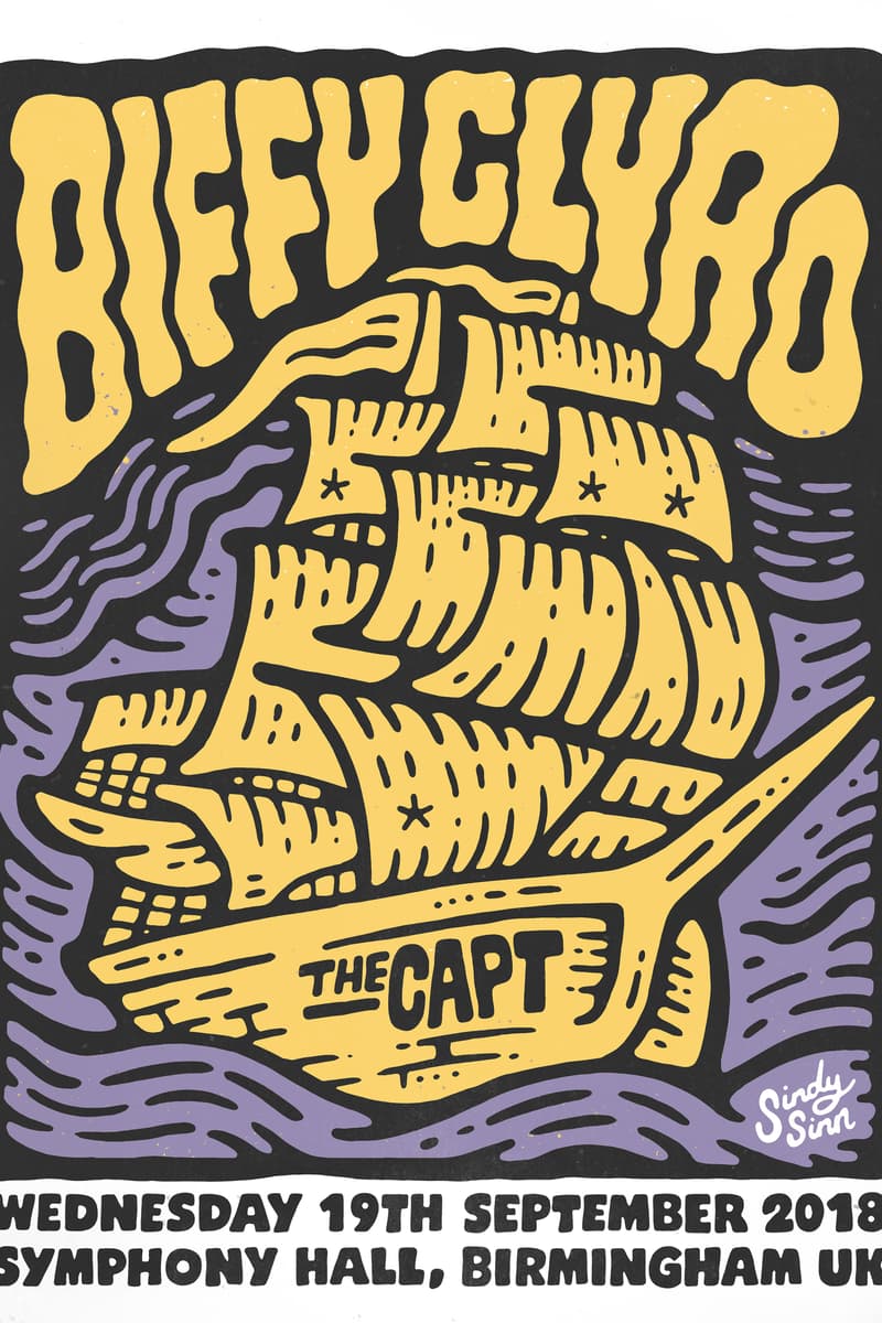 The Capt, Biffy Clyro - at Symphony Hall - Birmingham, UK - Sep 19, 2018