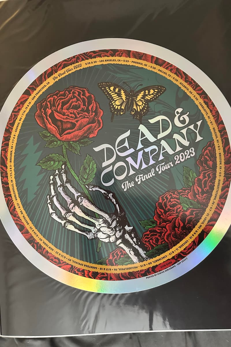 Dead & Company - Multiple cities (tour poster), Multiple states