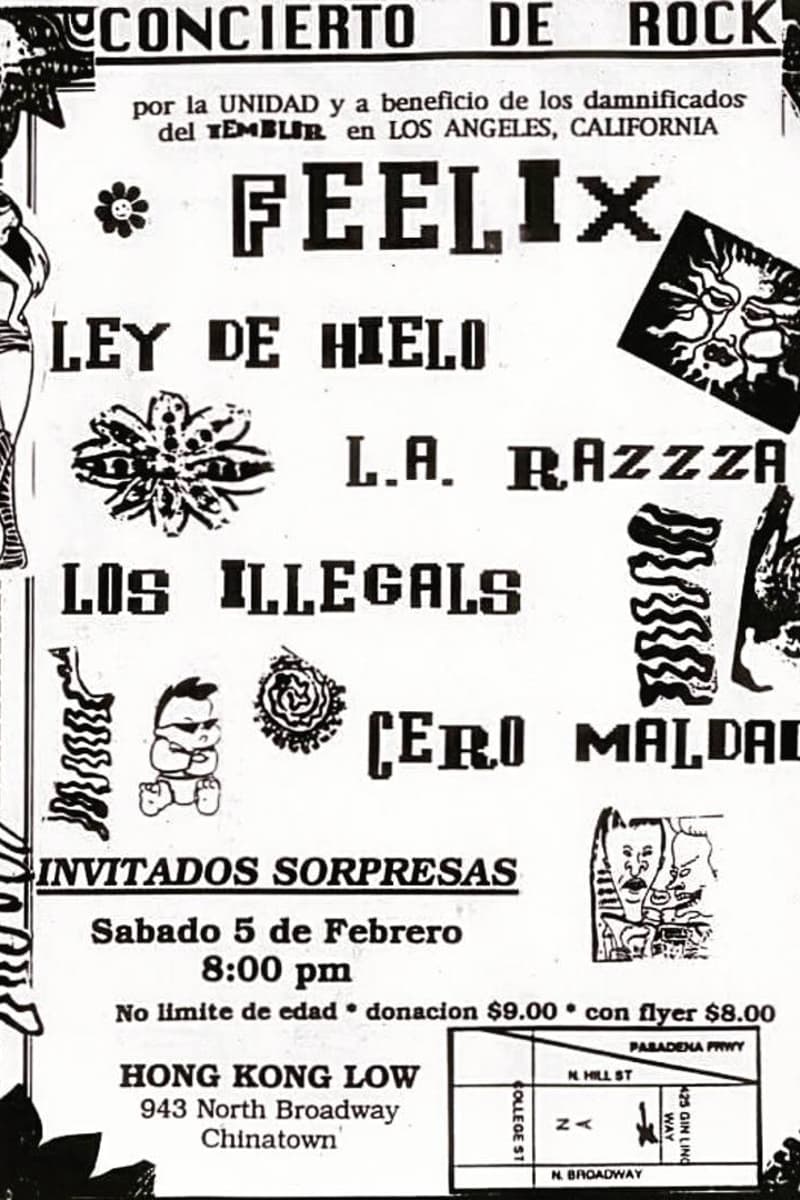 Ley de Hielo, Los Illegals, Invitados Sorpresas, L.A. Razzza, Cero Maldad - at Hong Kong Low - Los Angeles, CA
