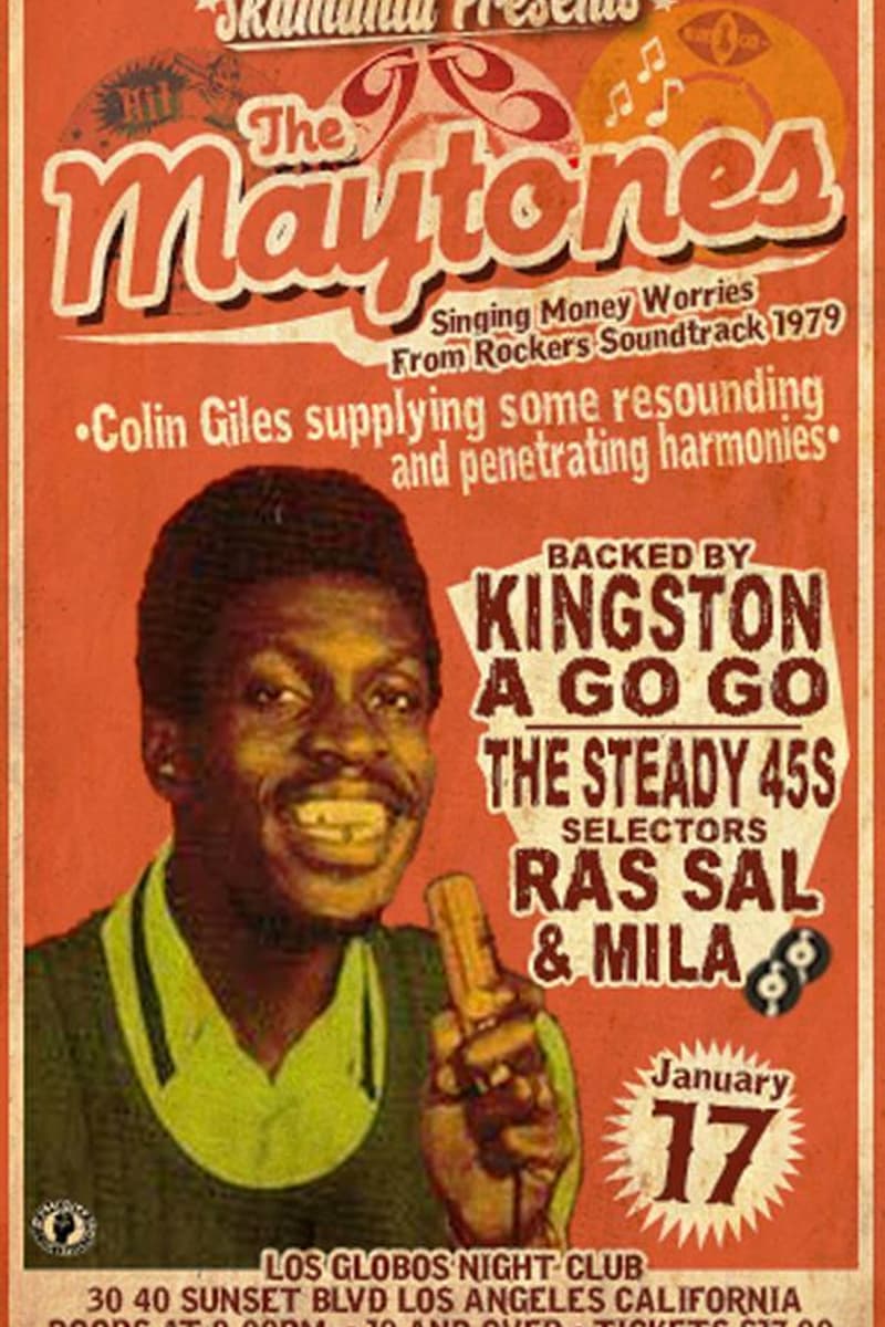 The Maytones, Mila, The Steady 45s, Ras Sal, Colin Giles - at Los Globos Night Club - Los Angeles, CA