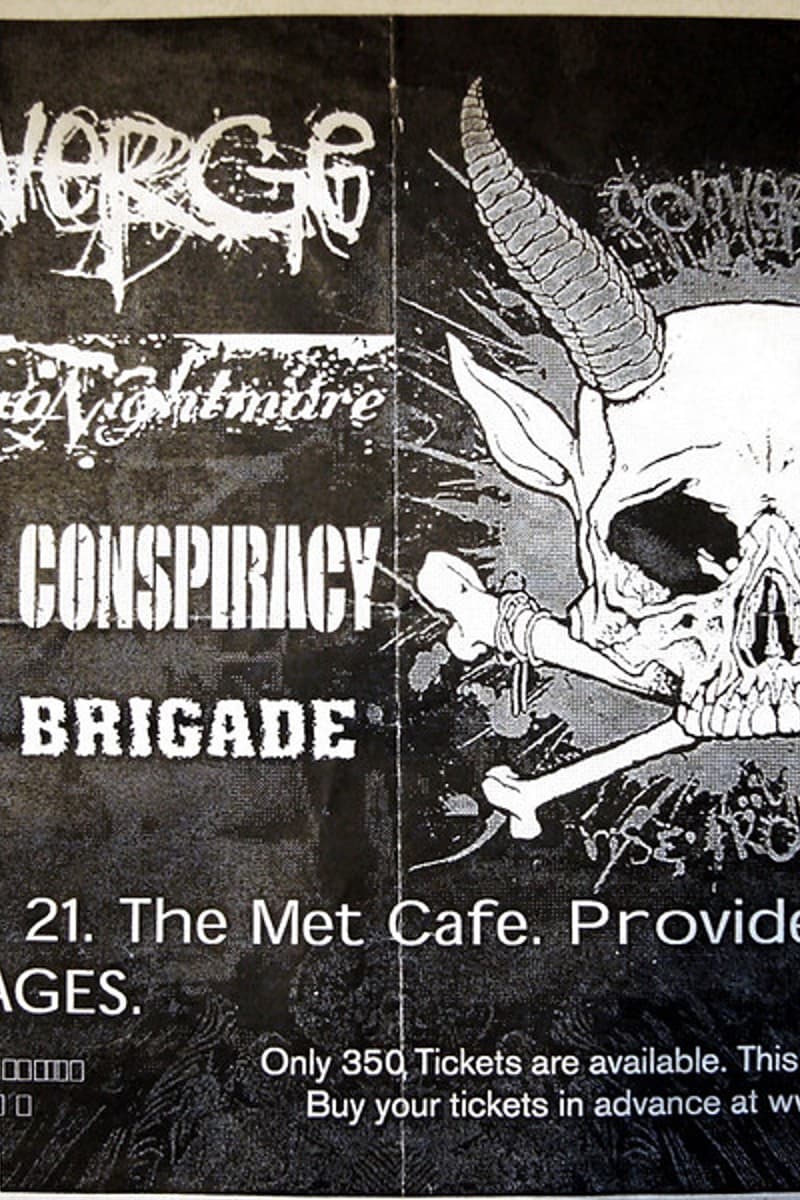 American Nightmare, Converge, Bones Brigade, The Hope Conspiracy - at The Met Cafe - Providence, RI