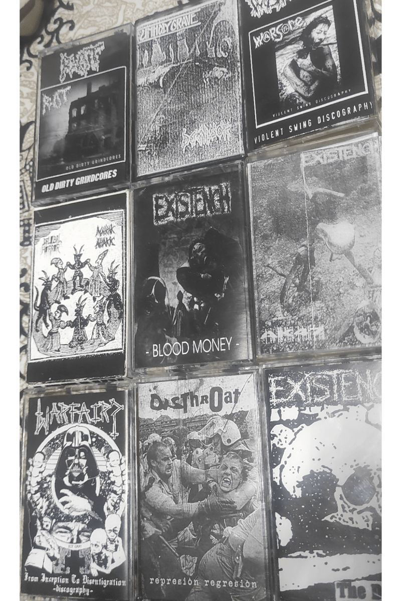 Disthroat, Rot, Global Terror, Existench, Warfairy