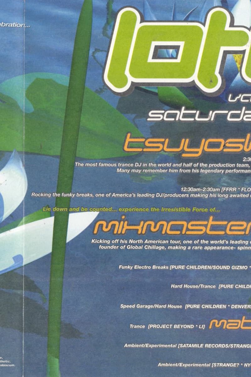 Pepe, Matthew Magic, Satamile, DJ Icey, Chris Irvin - at Lotus - New York City (Manhattan), NY - Feb 14, 1998