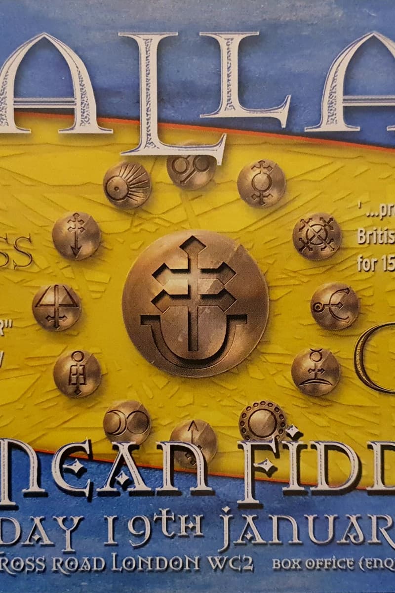 The Crucible, The Cross, Pallas - at The Mean Fiddler - London - Jan 19, 2002