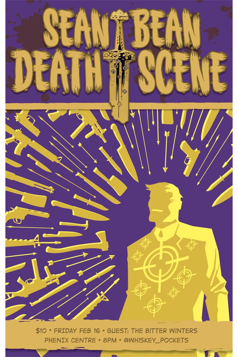 The Bitter Winters, Sean Bean Death Scene - at Phenix Centre - Feb 16, 2018