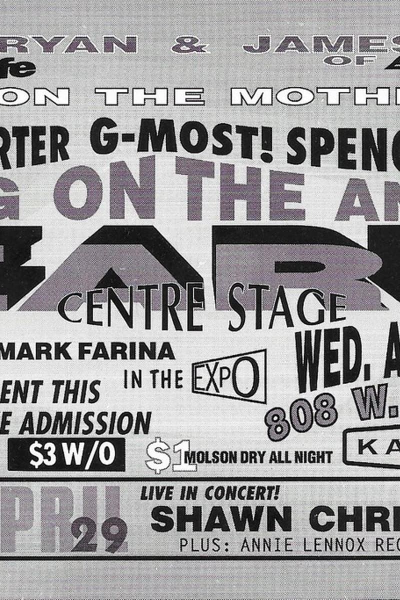 Mark Farina, Earl, G-Most!, Shawn Christopher, Spencer Kincy - at Ka-Boom - Chicago, IL - Apr 22, 1992