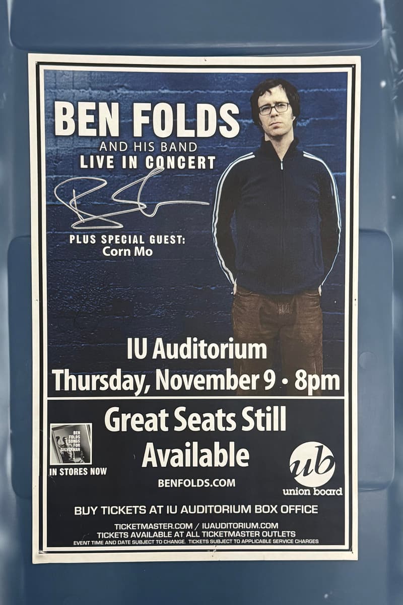 Corn Mo, Ben Folds, Ben Folds and His Band - at IU Auditorium - Bloomington, IN - Nov 9, 2006