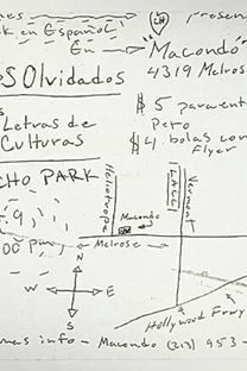 Las 15 Letras de 2 Culturas, Los Olvidados - at Macondo - Los Angeles, CA - Oct 9, 1993