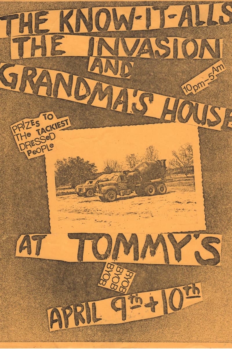 The Invasion, Grandma's House, The Know-It-Alls - at Tommy's
