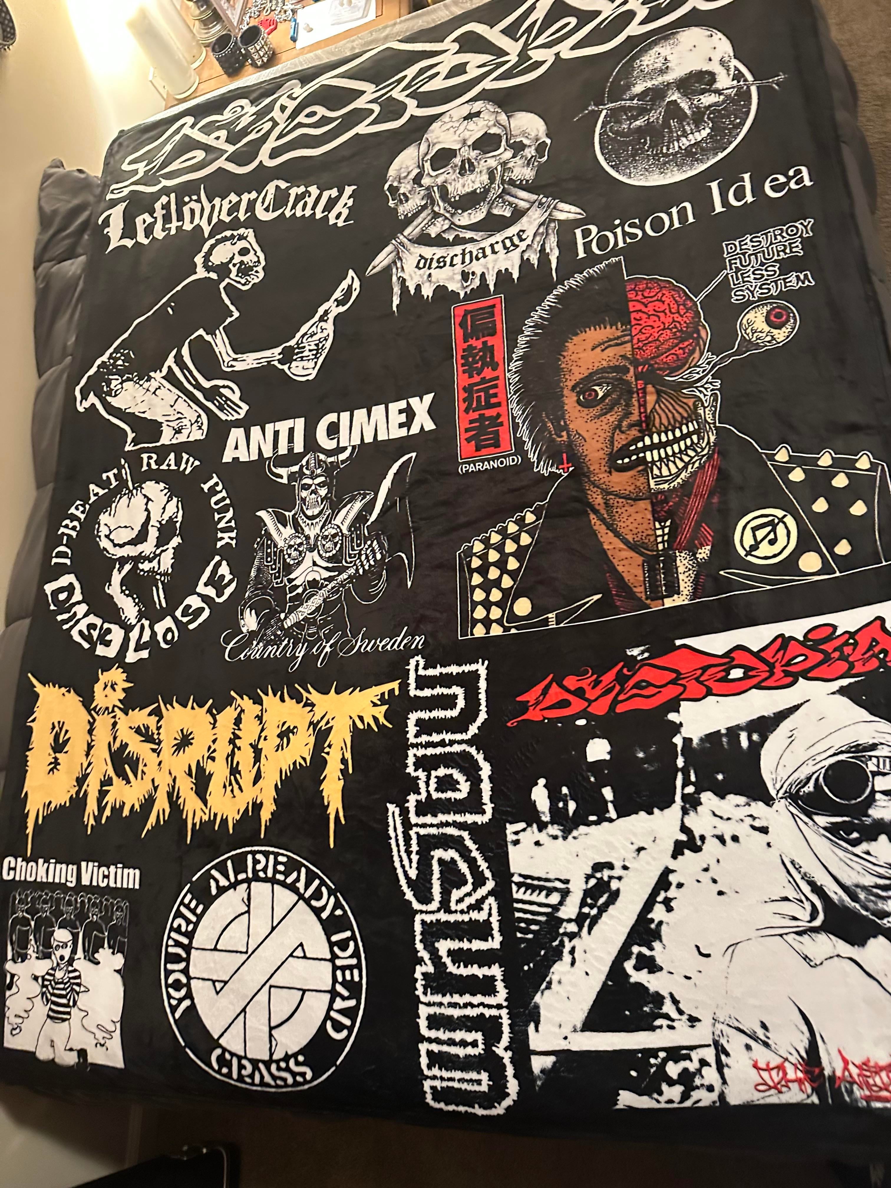Choking Victim, Paranoid, Discharge, Crass, Choking Victim