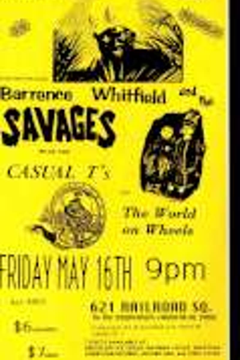 Casual T's, The World on Wheels, Barrence Whitfield and the Savages - at 621 Railroad Sq. - May 16, 1986