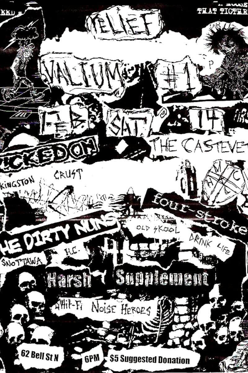 Picked On, The Dirty Nuns, Harsh Supplement, The Castevets, Belief - Ottawa - Feb 14, 2009