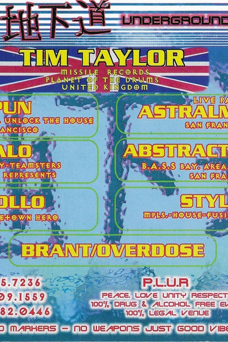 Halo, Spun, Abstract & U.F.O, Apollo, Astralmatrix - at Underground - Minneapolis, MN