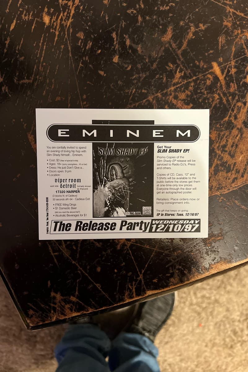 Eminem, Slim Shady - at Viper Room (formerly known as Impound) - Detroit, MI - Dec 10, 1997