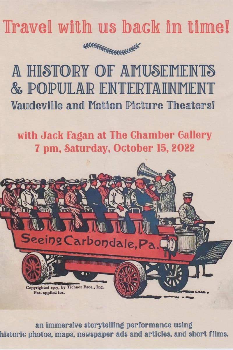 Jack Fagan - at The Chamber Gallery - Carbondale, PA - Oct 15, 2022