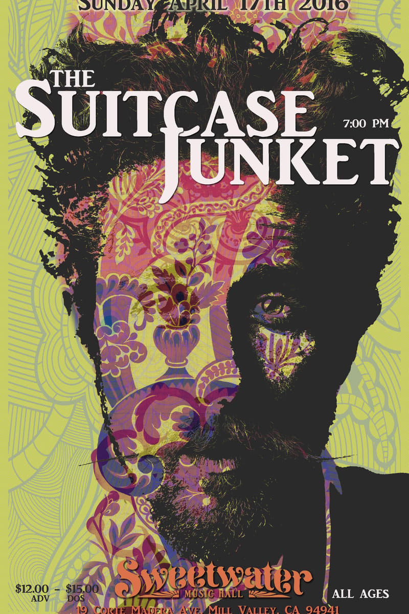 The Suitcase Junket - at Sweetwater Music Hall - Mill Valley, CA - Apr 17, 2016