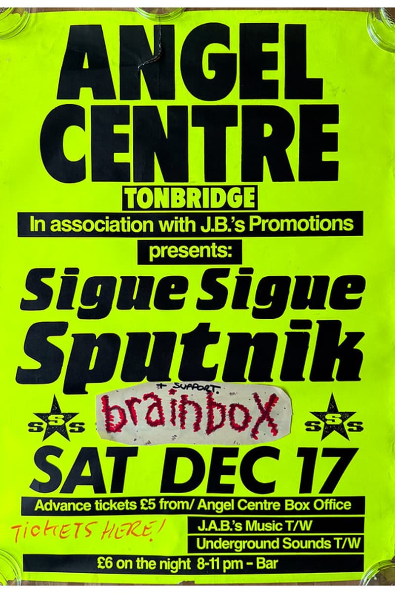Sigue Sigue Sputnik, Brainbox - at Angel Centre - Tonbridge - Dec 17, 1988