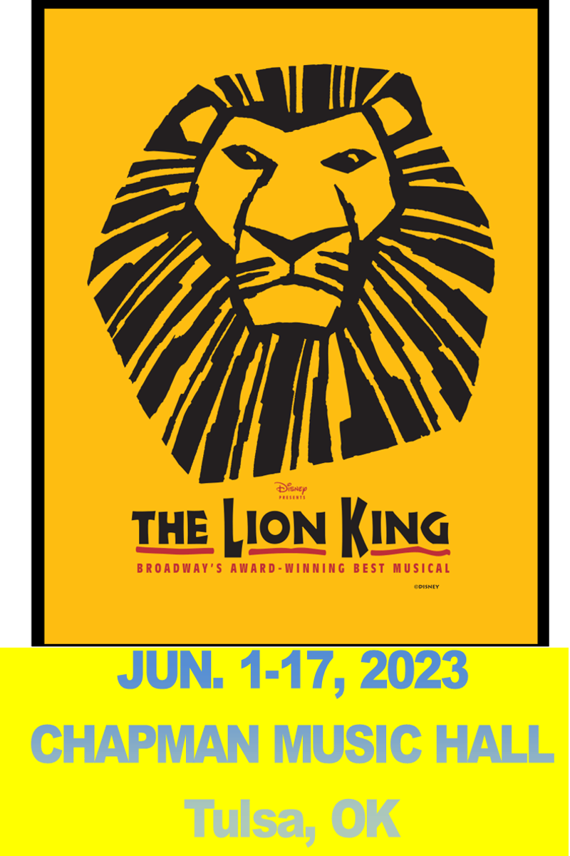 The Lion King (Broadway Musical Cast) - at Chapman Music Hall - Tulsa, OK - Jun 1, 2023