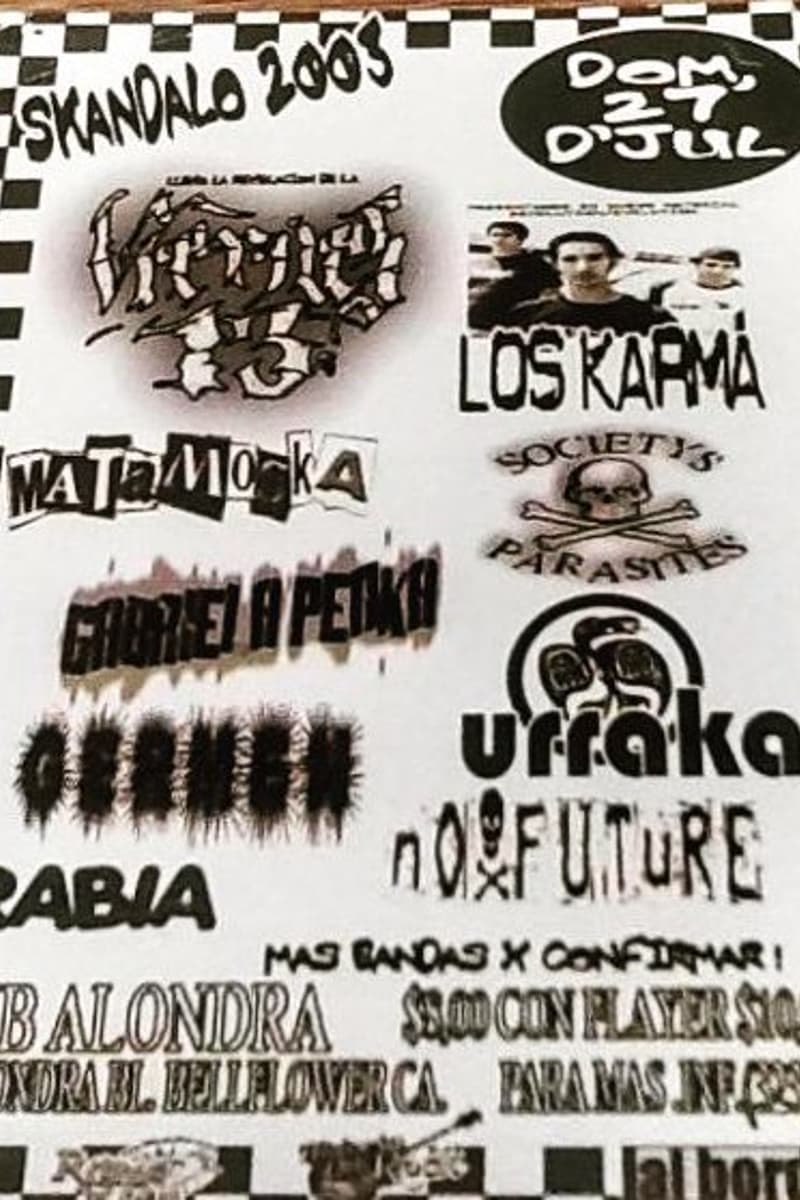 Matamoska, Los Karma, Society's Parasites, Urraka, No Future - at Club Alondra - Bellflower, CA - Jul 27, 2003