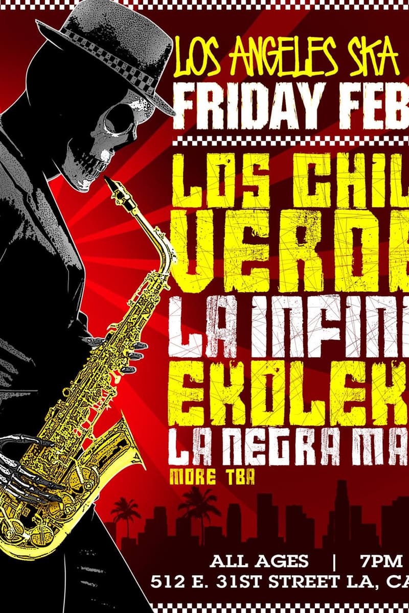 La Infinita, Los Chiles Verdes, La Negra Macha, Ekolekua - Los Angeles, CA - Feb 27, 2015