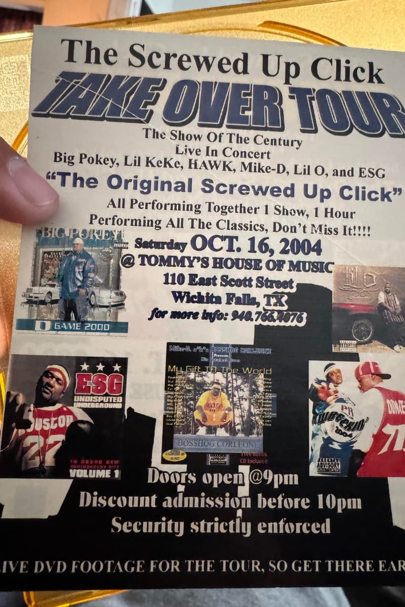 Lil KeKe, Bosshog Corleone, ESG, Big Pokey, Mike-D - at Tommy's House of Music - Wichita Falls, TX - Oct 16, 2004