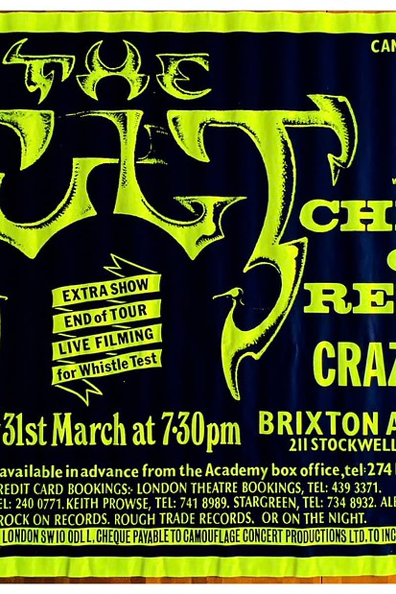 Chiefs of Relief, Crazyhead, The Cult - at Brixton Academy - London - Mar 31, 1987