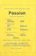 Phantom 45, T.B.T., the passions, marc sefton, Mr. Bill - at Passion