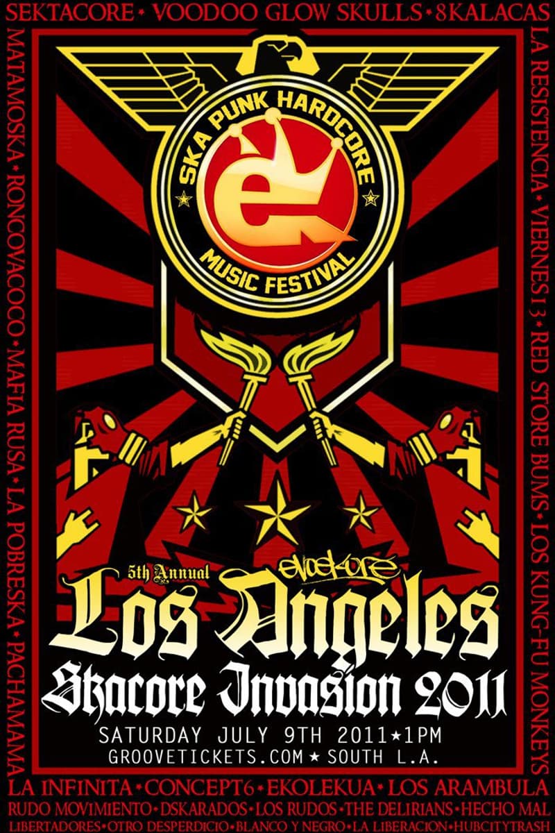 Matamoska, La Infinita, Rudo Movimiento, Otro Desperdicio, Roncovacoco - Los Angeles, CA - Jul 9, 2011