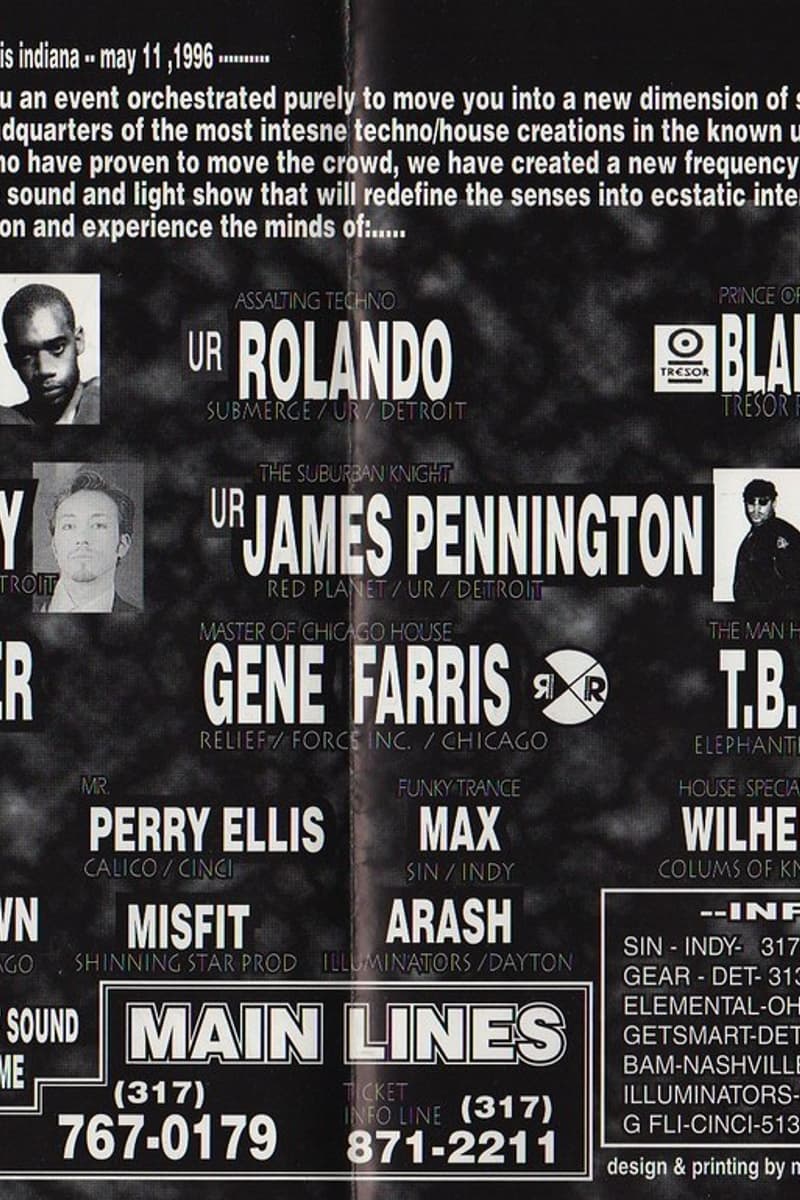 Gigi Galaxy, Max, Gene Farris, UR James Pennington, Wilhelm K. - Indianapolis, IN - May 11, 1996