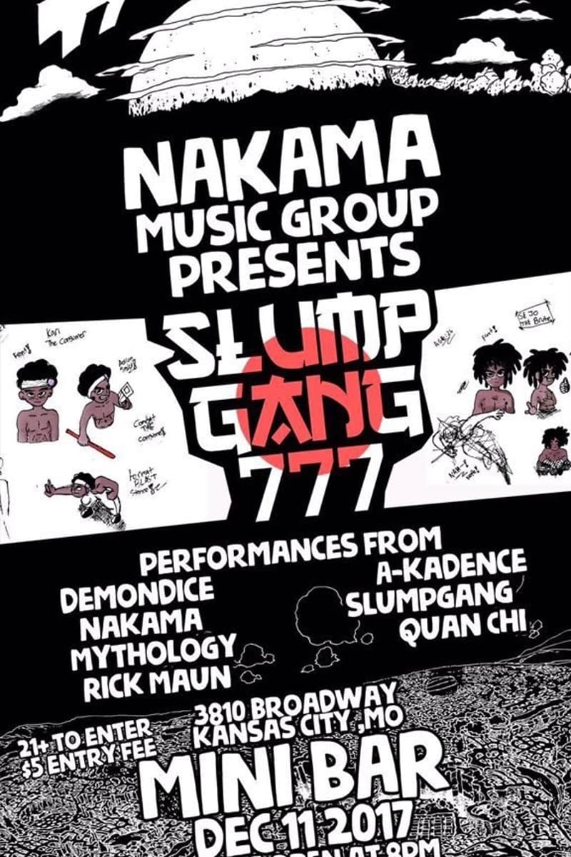 Slumpgang, A-Kadence, Demondice, Mythology, Rick Maun - at Mini Bar - Kansas City, MO - Dec 11, 2017