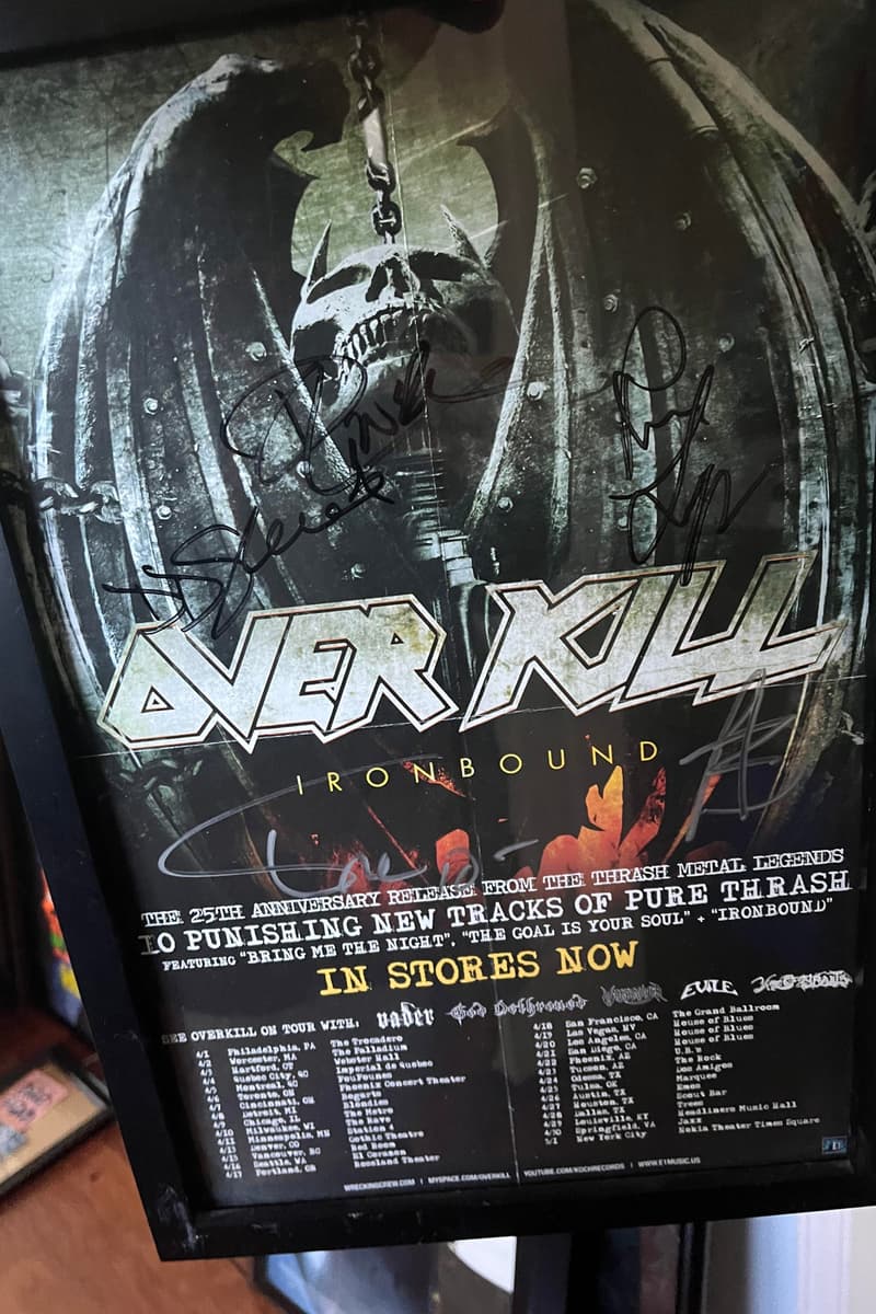 God Dethroned, Hatesphere, Overkill, Vader, Evile - Multiple cities (tour poster), Multiple states (tour poster)