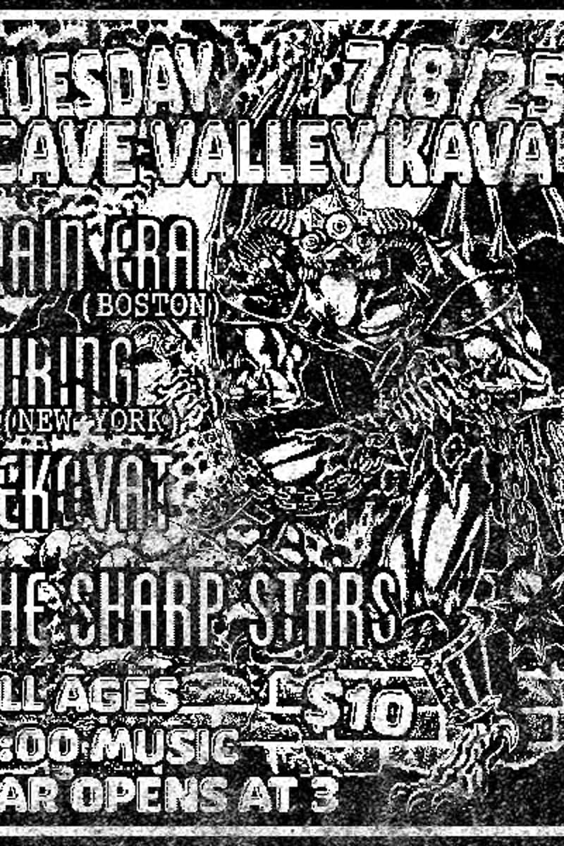 Wking, Nekavat, Main Era, The Sharp Stars - at Cave Valley Kava - Louisville, KY - Jul 8, 2025